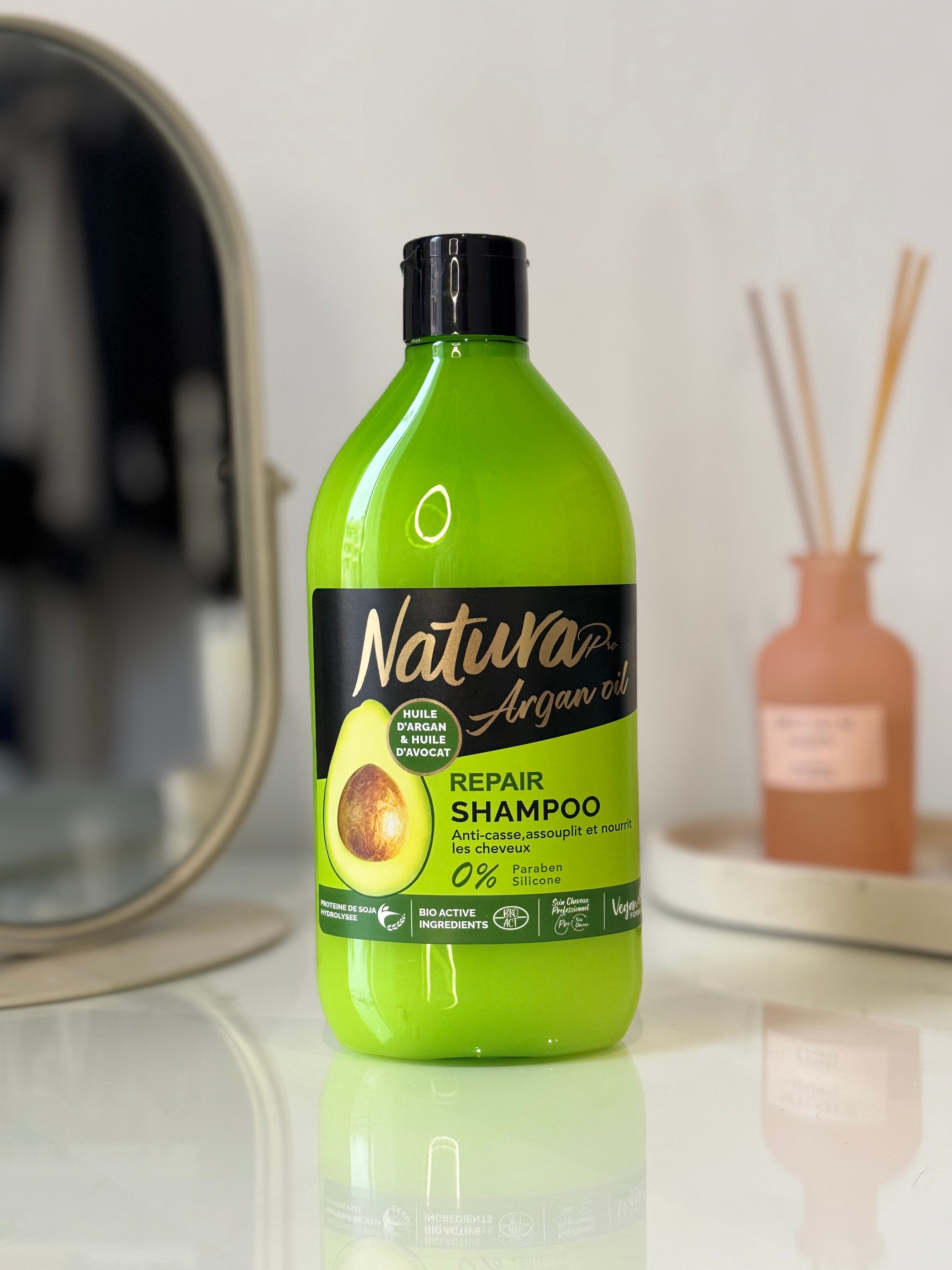 ✨ Shampoing Natura Pro – Avocat 0% Parabens & Silicone 🥑💚