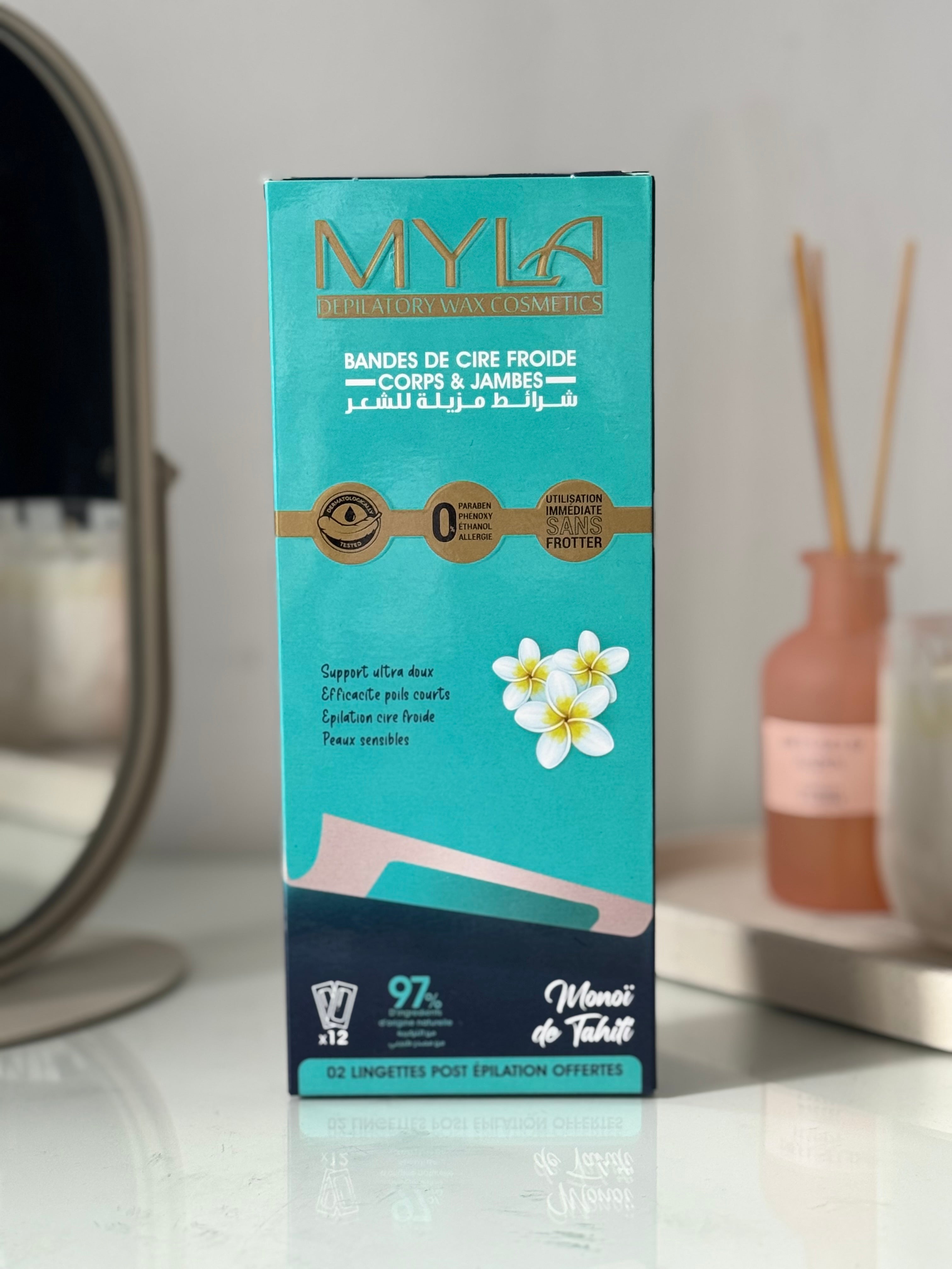 Bandes de cire froide - Myla 🌼