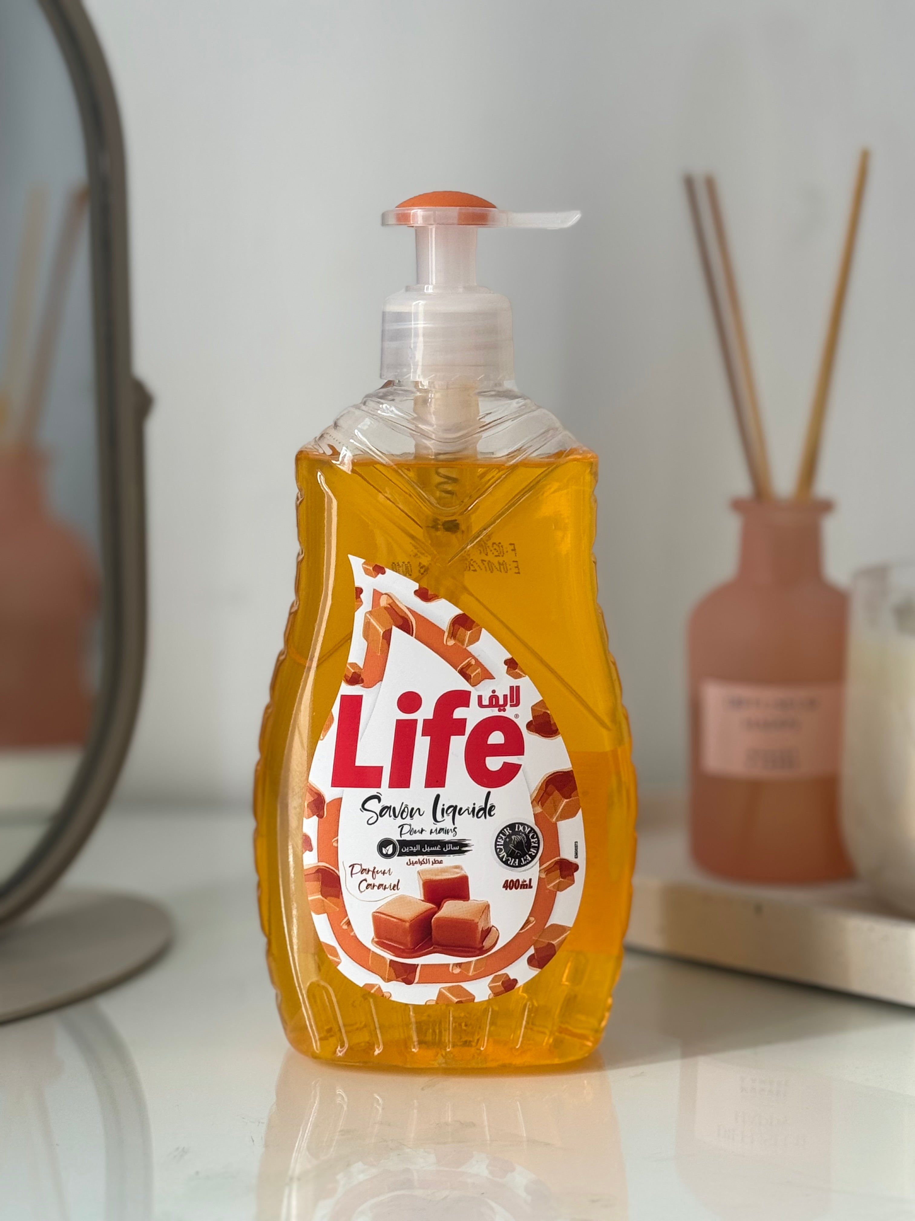 Liquide Vaisselle Life – Senteur Caramel & Vaisselle Étincelante 🍯✨