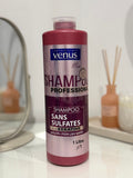 Shampoing sans sulfate & à la kératine professionnel 1 Litres sans sulfate ✨