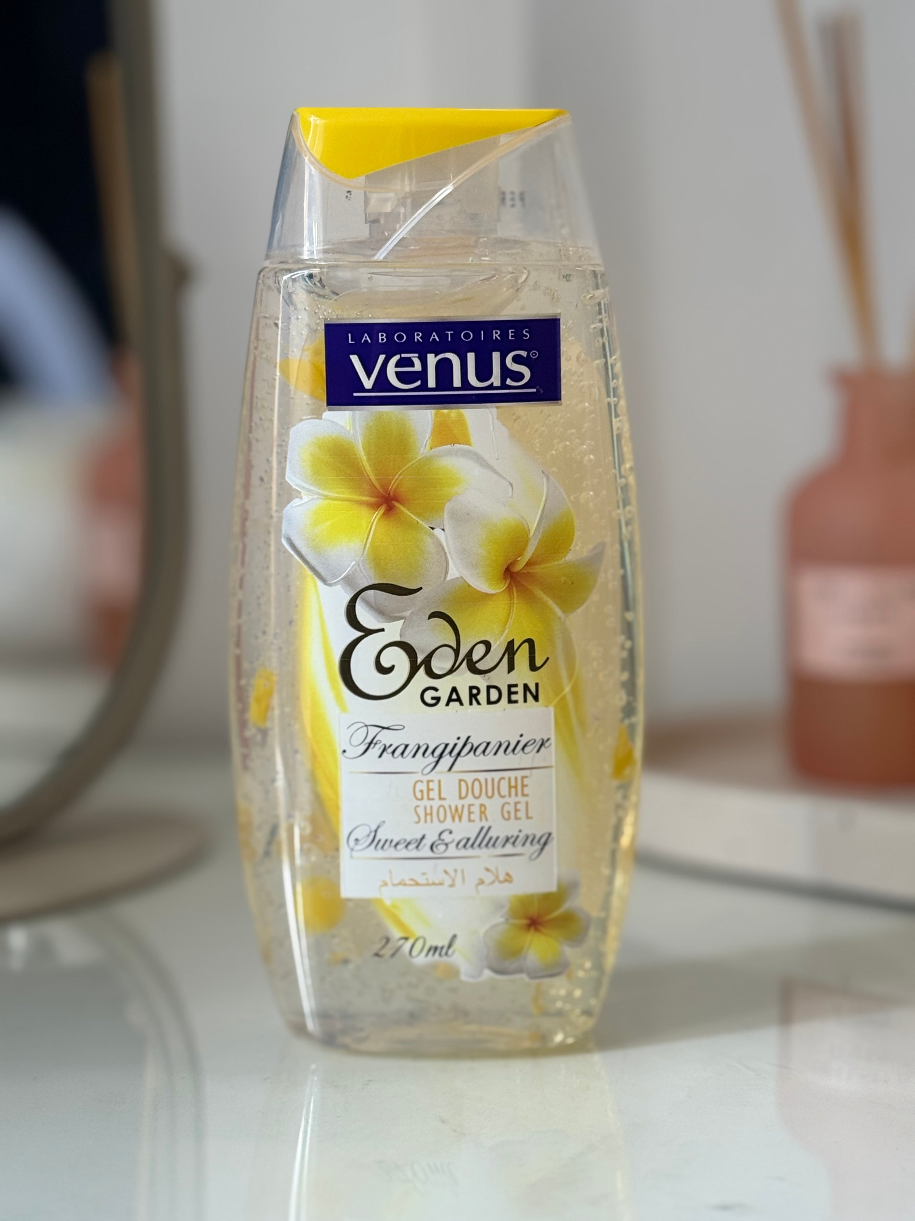 Gel Douche Vénus Eden Garden – Frangipanier 🌼🌴