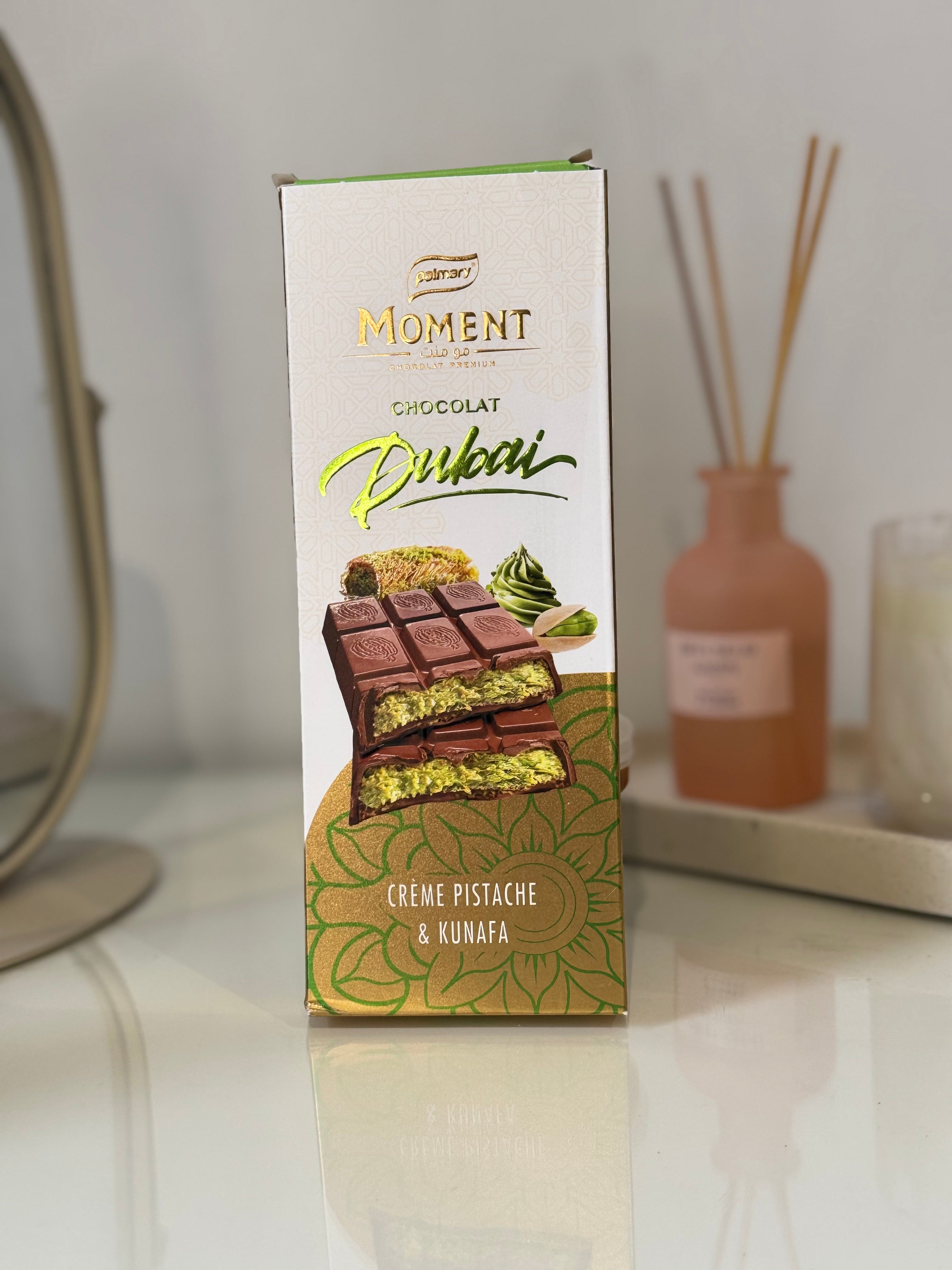 Tablette de Chocolat Dubaï 150g – Moment 🍫💖