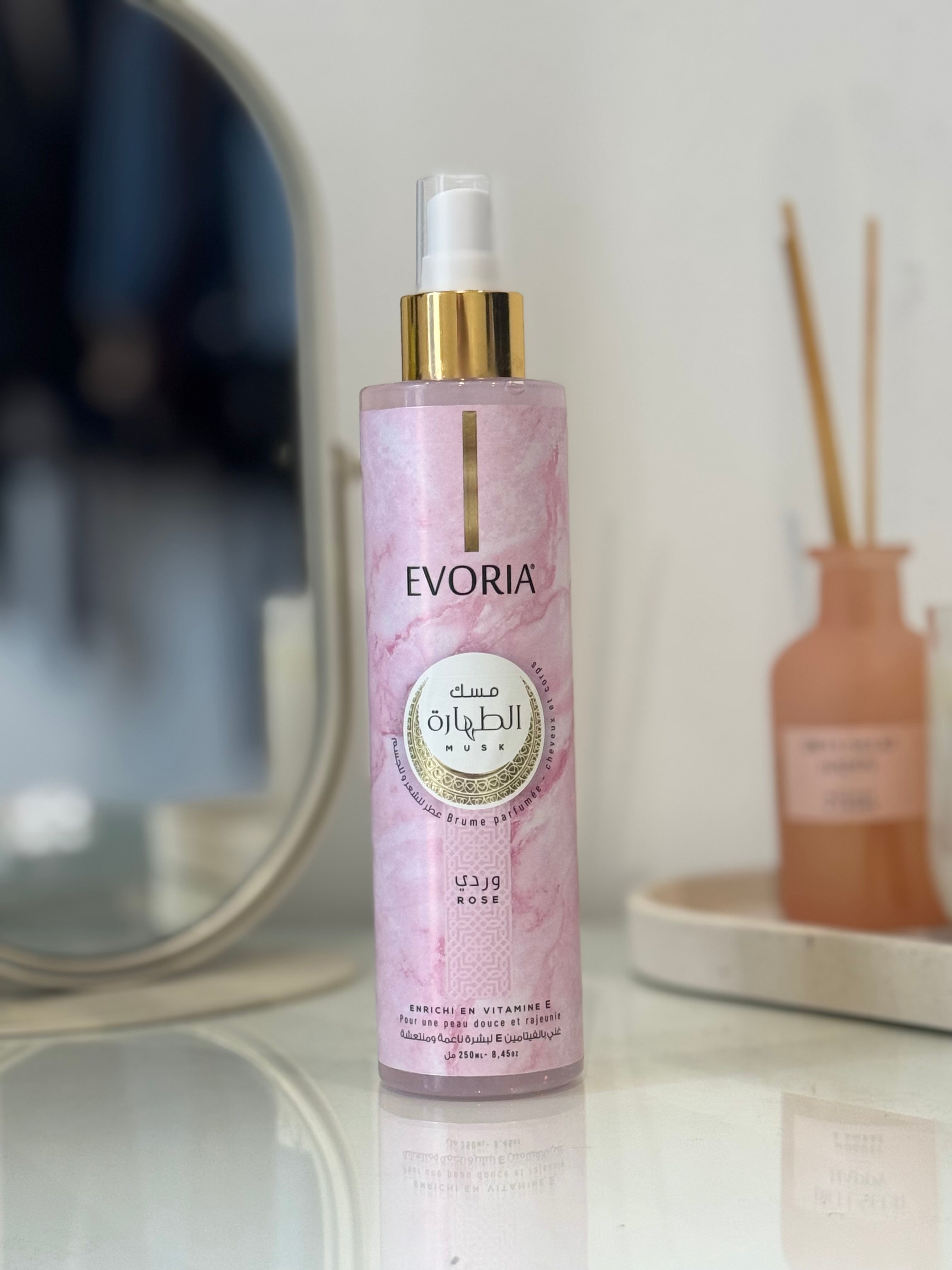 Brume Evoría – Musc Rose ✨
