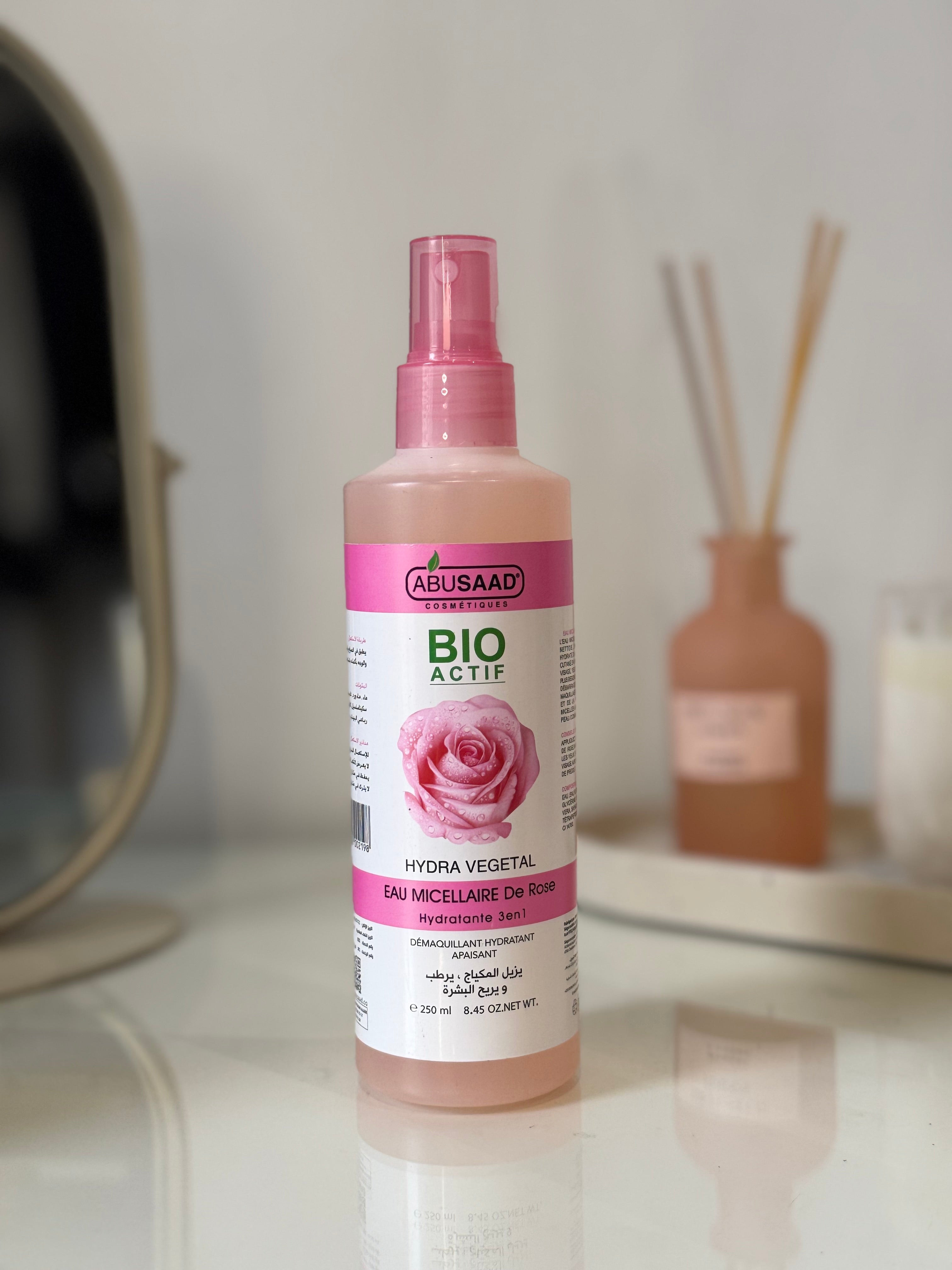 Eau micellaire de Rose - Abusaad