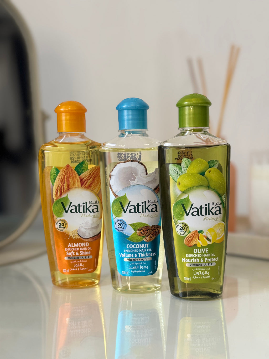 ✨ Huile Vatika Cheveux – Coco 🌴💚