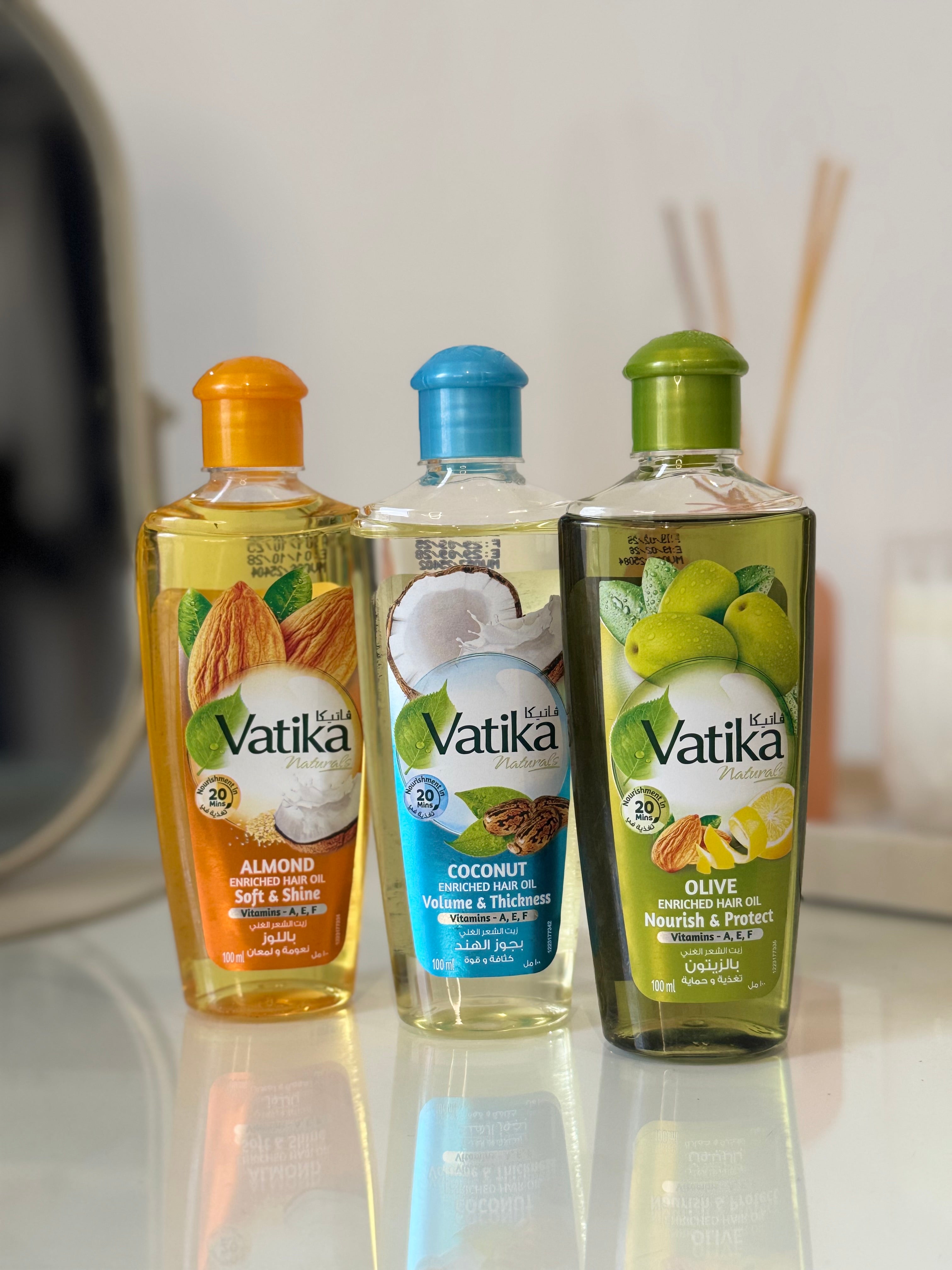 ✨ Huile Vatika Cheveux – Coco 🌴💚