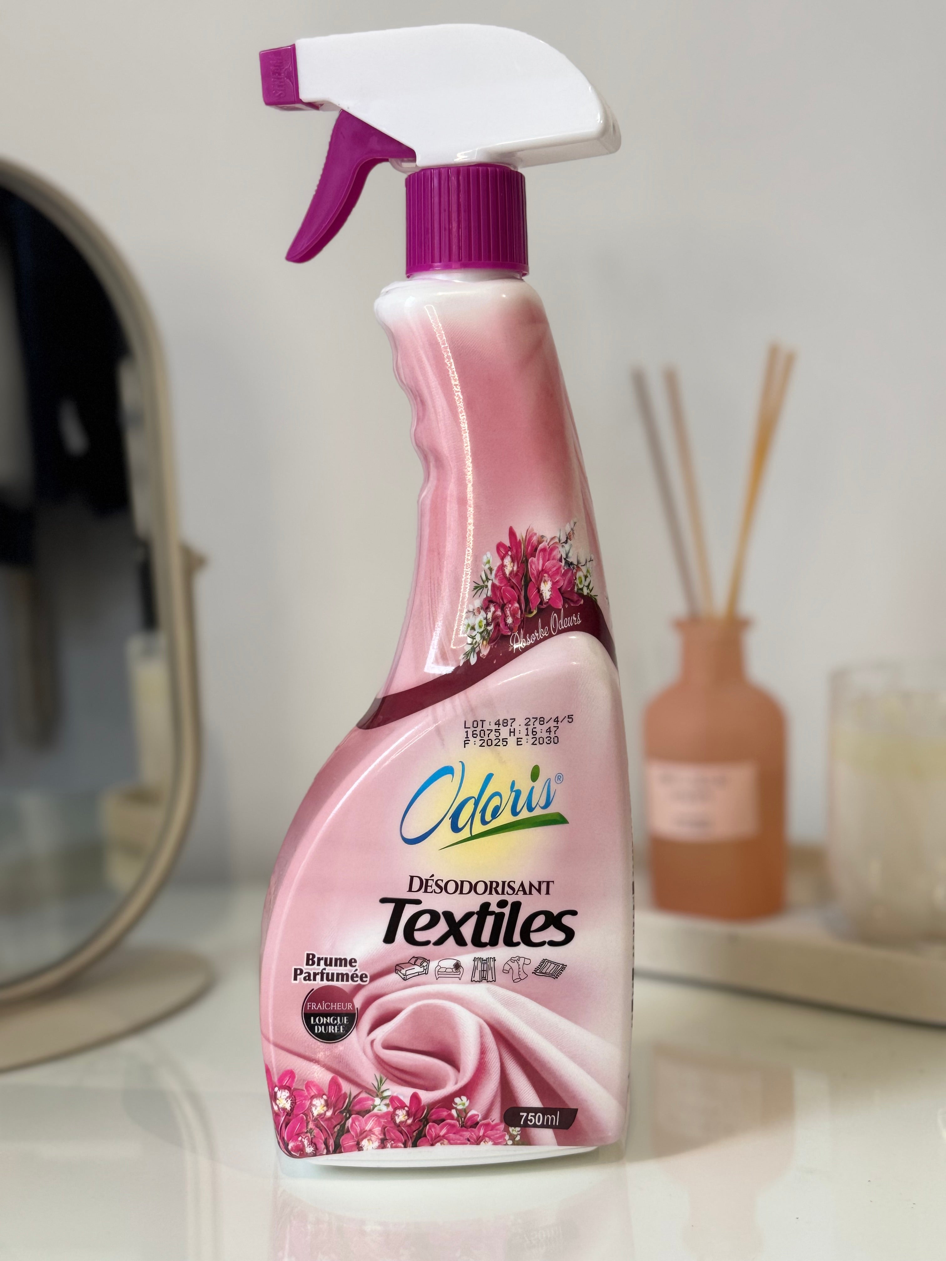 Odoris Désodorisant Textile – Spray fraîcheur 🌬️👕