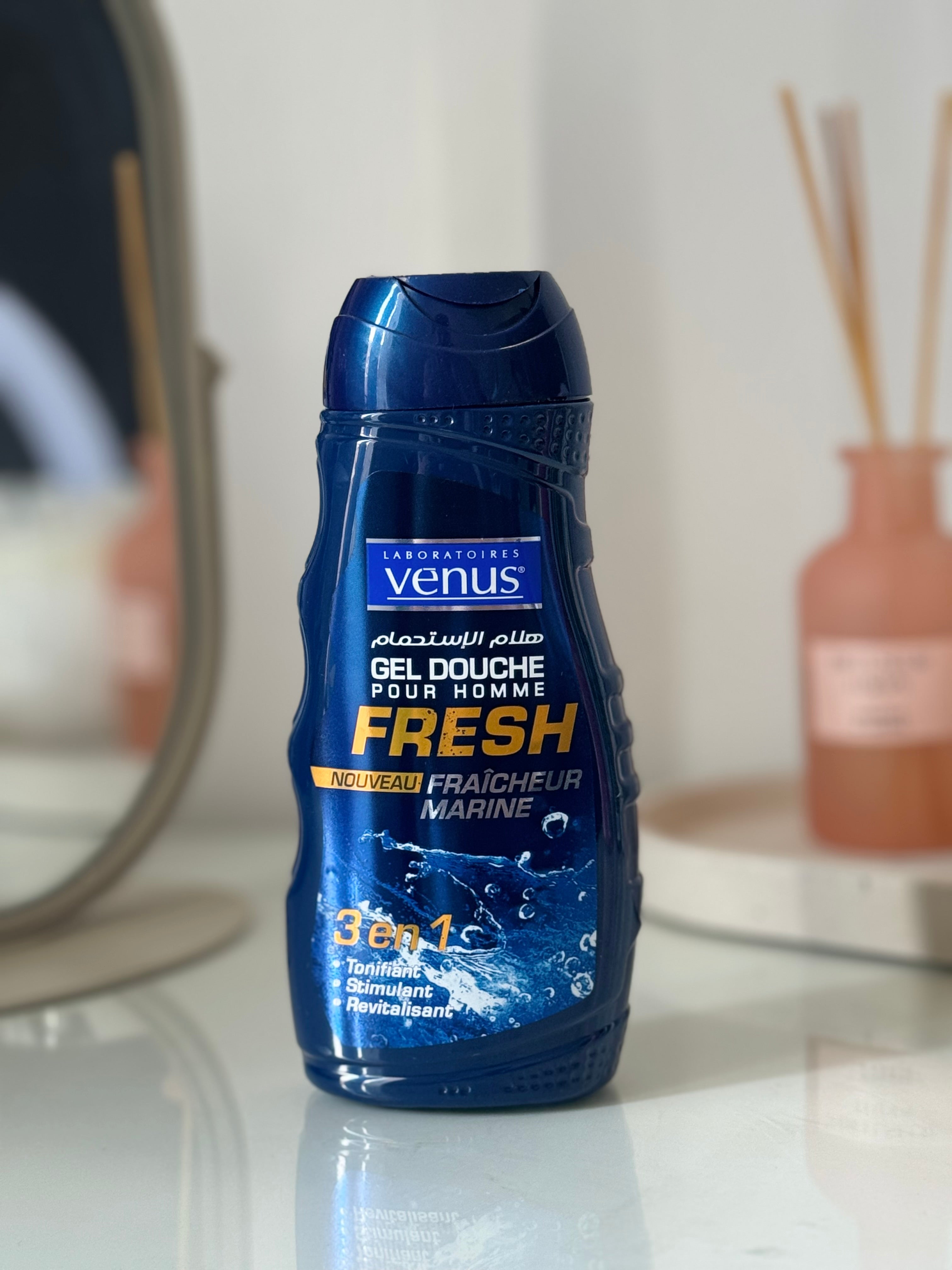 Gel douche Vénus Men 3en 1 🫧