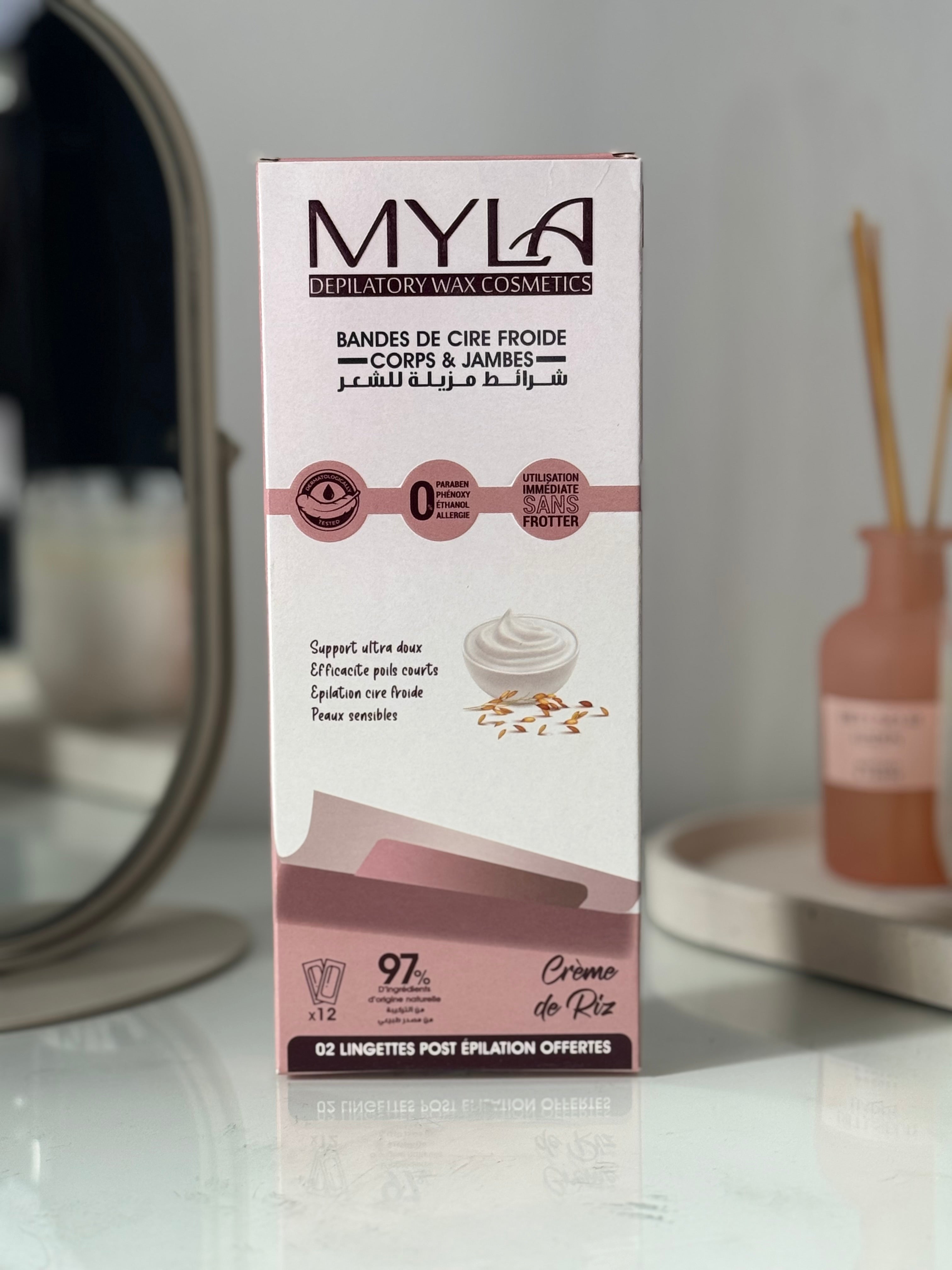 Bande de cire froide - Myla 🤍🫧